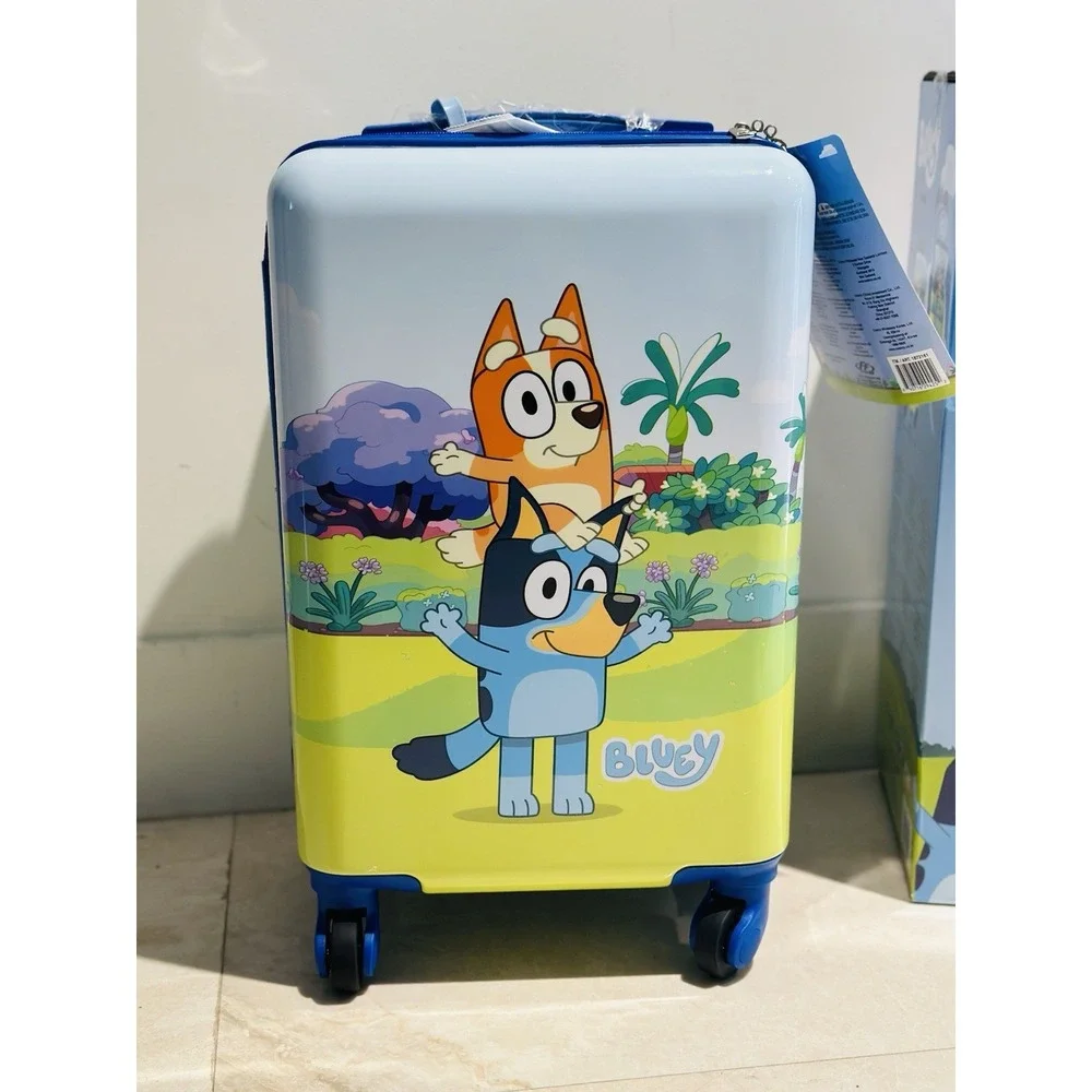 Bluey Kid's Licensed 2 Piece Luggage Bluey Set 1872161 New In Box